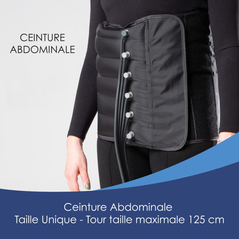 FITEM Ceinture Abdominale FIRST 4 Seule (Appareil Non Inclus) – Pressothérapie 4 Chambres – Massage Doux – Circulation Lymphatique – Réduction Rétention d'Eau et Ballonnements – Taille S/M FITEM Ceinture Abdominale FIRST 4 Seule (Appareil Non Inclus) – Pressothérapie 4 Chambres – Massage Doux – Circulation Lymphatique – Réduction Rétention d'Eau et Ballonnements – Taille S/M